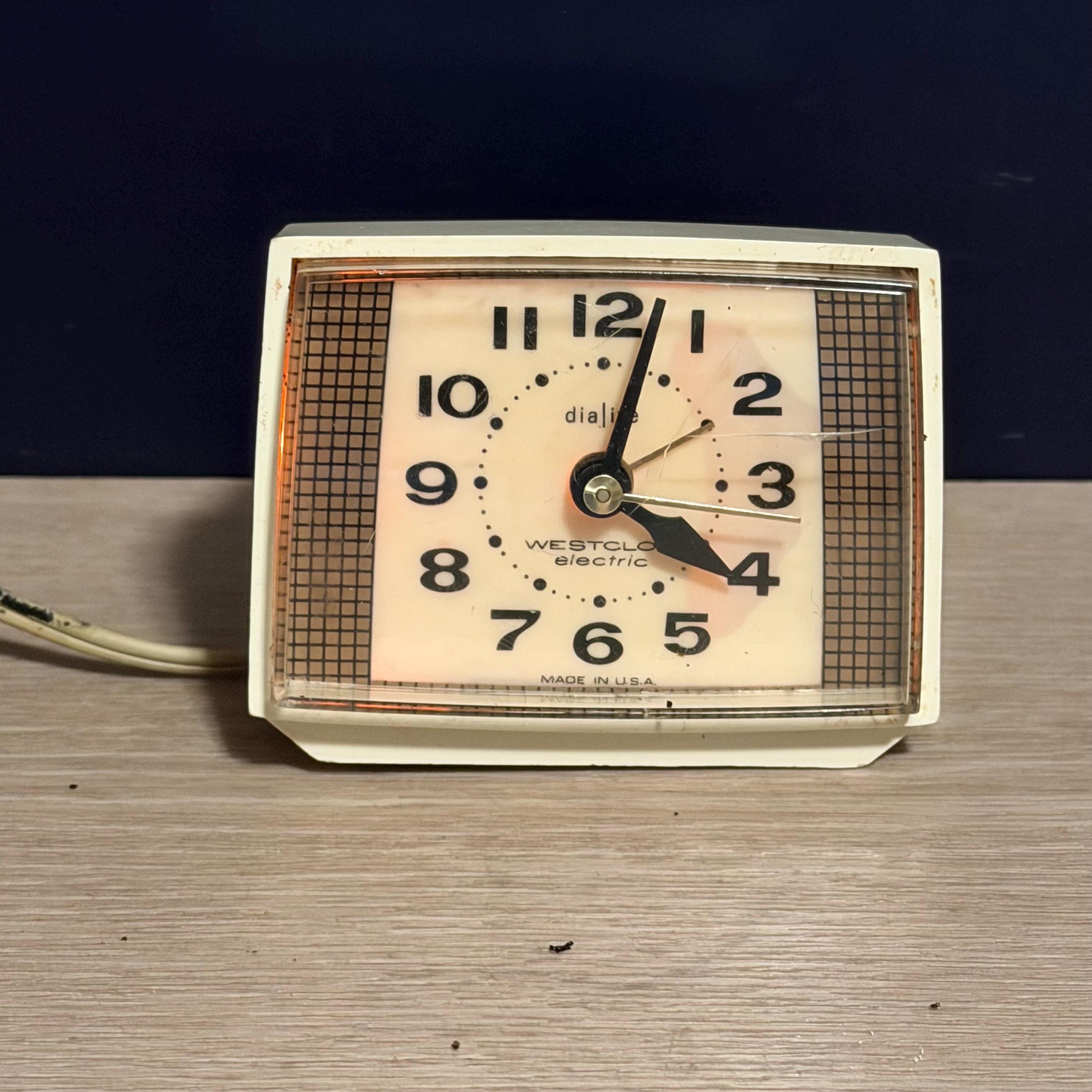 アメリカ製 50's？ WESTCLOX electric ヴィンテージ 時計 Westclox Electric Clock - Etsy
