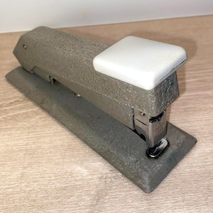 Vintage Stapler 1940s Bostitch Steel Stapler Industrial Office Made in USA