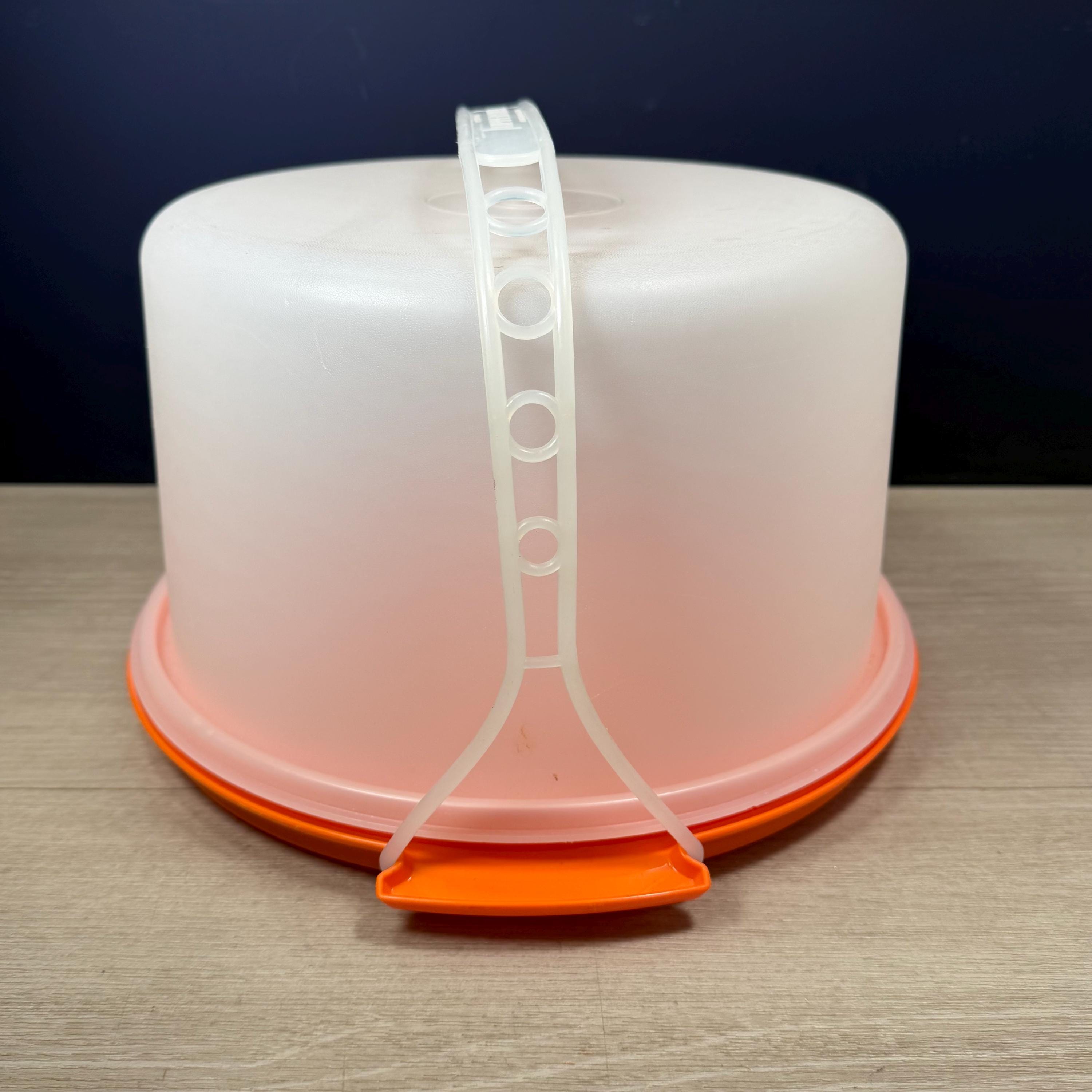 Tupperware タッパーウェア 保存容器 ハンドル付き　ケーキキャリア Tupperware cake carrier - Etsy 日本