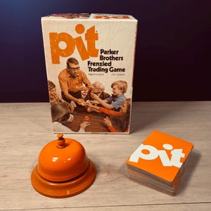 Vintage Pit Card Game nr. 661, Parker Bros 1973, 100% compleet!