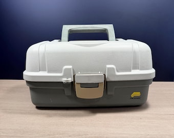 Boîte De Pêche Vintage Plano 6303 à 3 Niveaux Pliables - Fabriquée Aux USA - Occasion