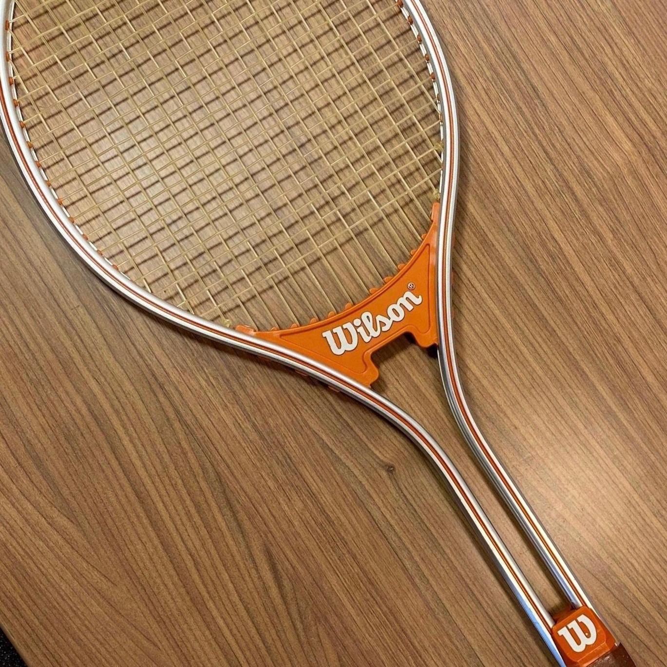 Vintage Wilson Aluminum Jimmy Connors RALLY Tennis Racquet Sports