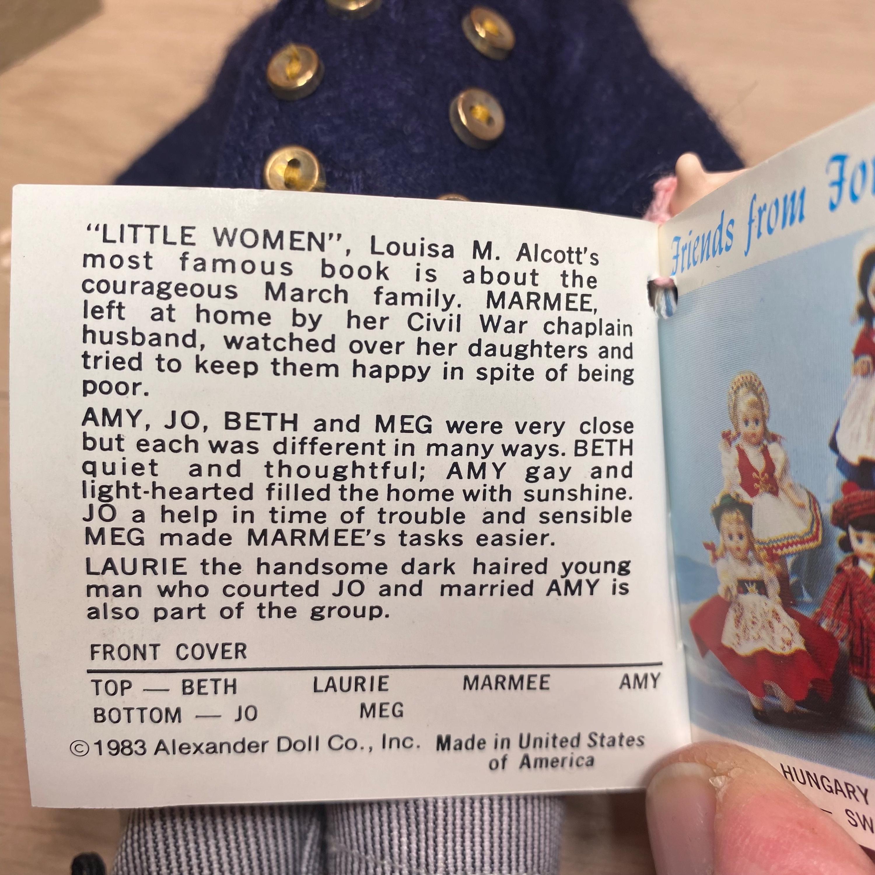 ヴィンテージ　アレクサンダー　リトルウーマン Vintage Madame Alexander Laurie Doll: Little Men, Little Women