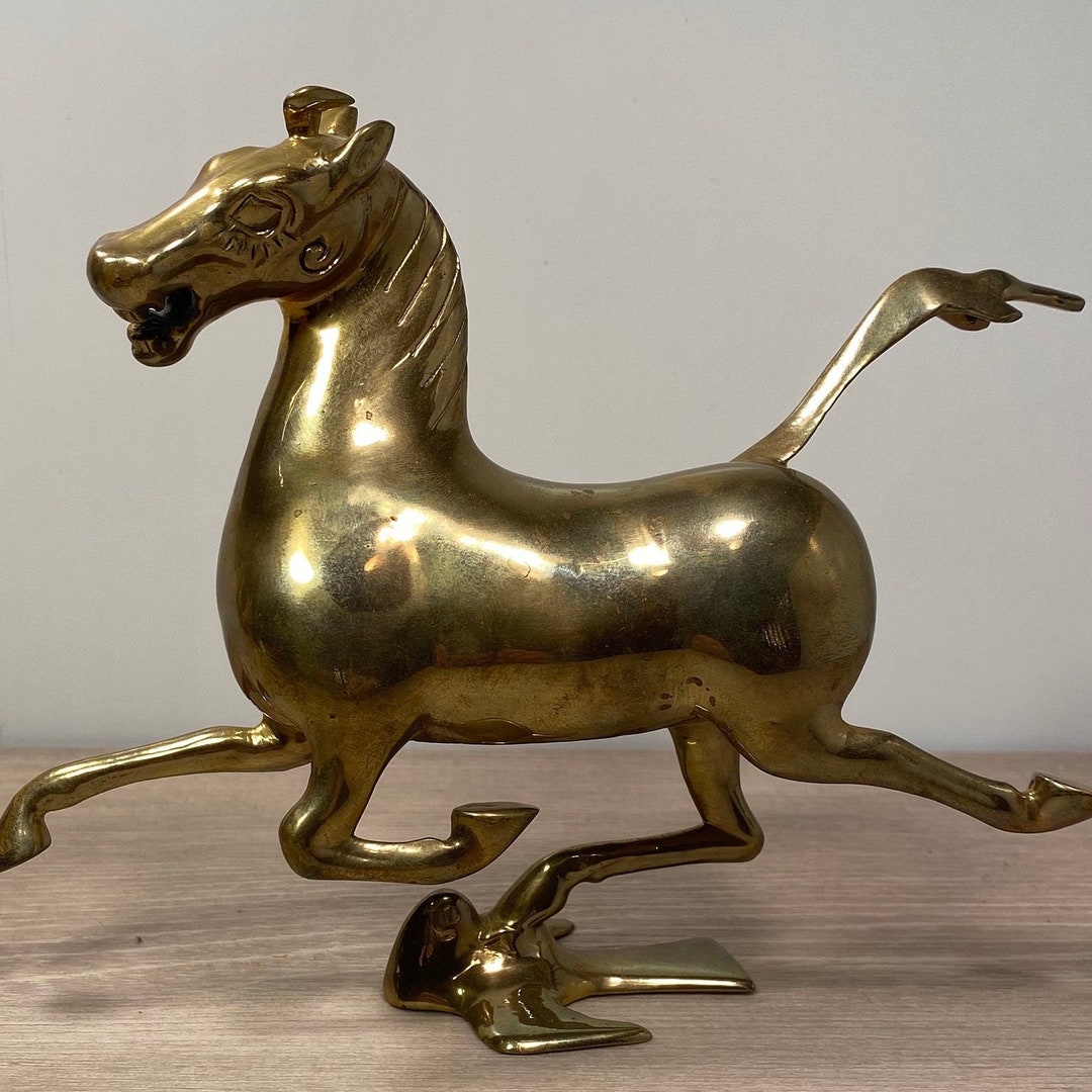 ヴィンテージ インディアンジュエリー ピンバッジピン 作家物 馬