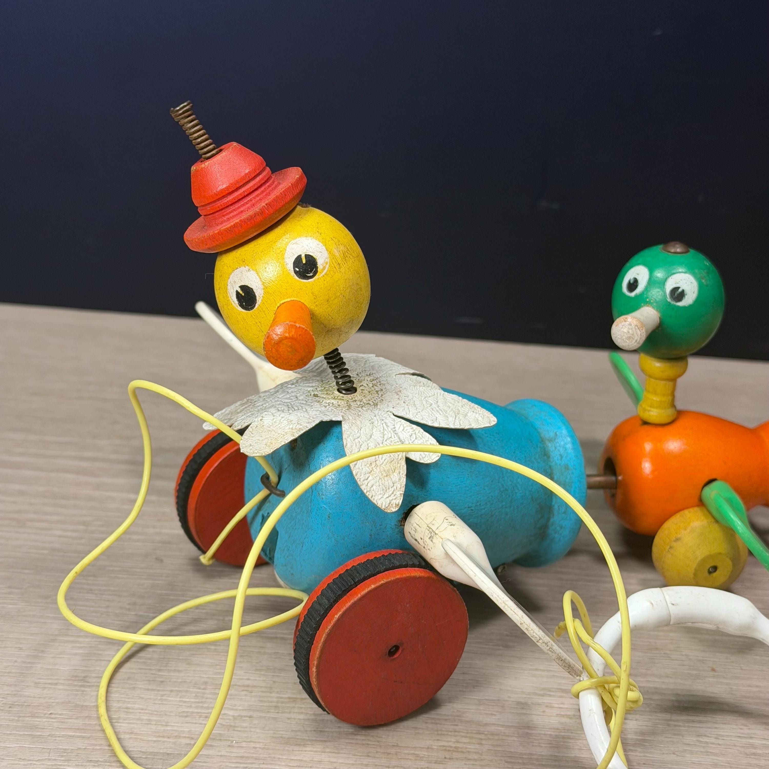 Fisher Price Duck Pull Toy - Etsy