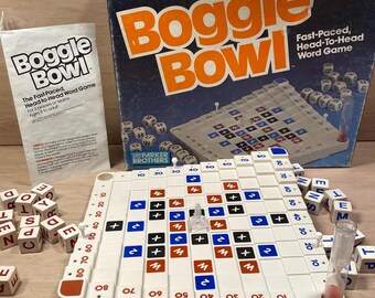 BOGGLE HIDDEN WORD Game 1976 Parker Brothers Istruzioni Vintage Parker BOGGLE HIDDEN WORD Game 1976 Parker Brothers Istruzioni Vintage Parker