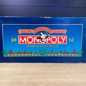 モノポリー 記念限定品 デラックスエディション Deluxe Monopoly Game - Etsy