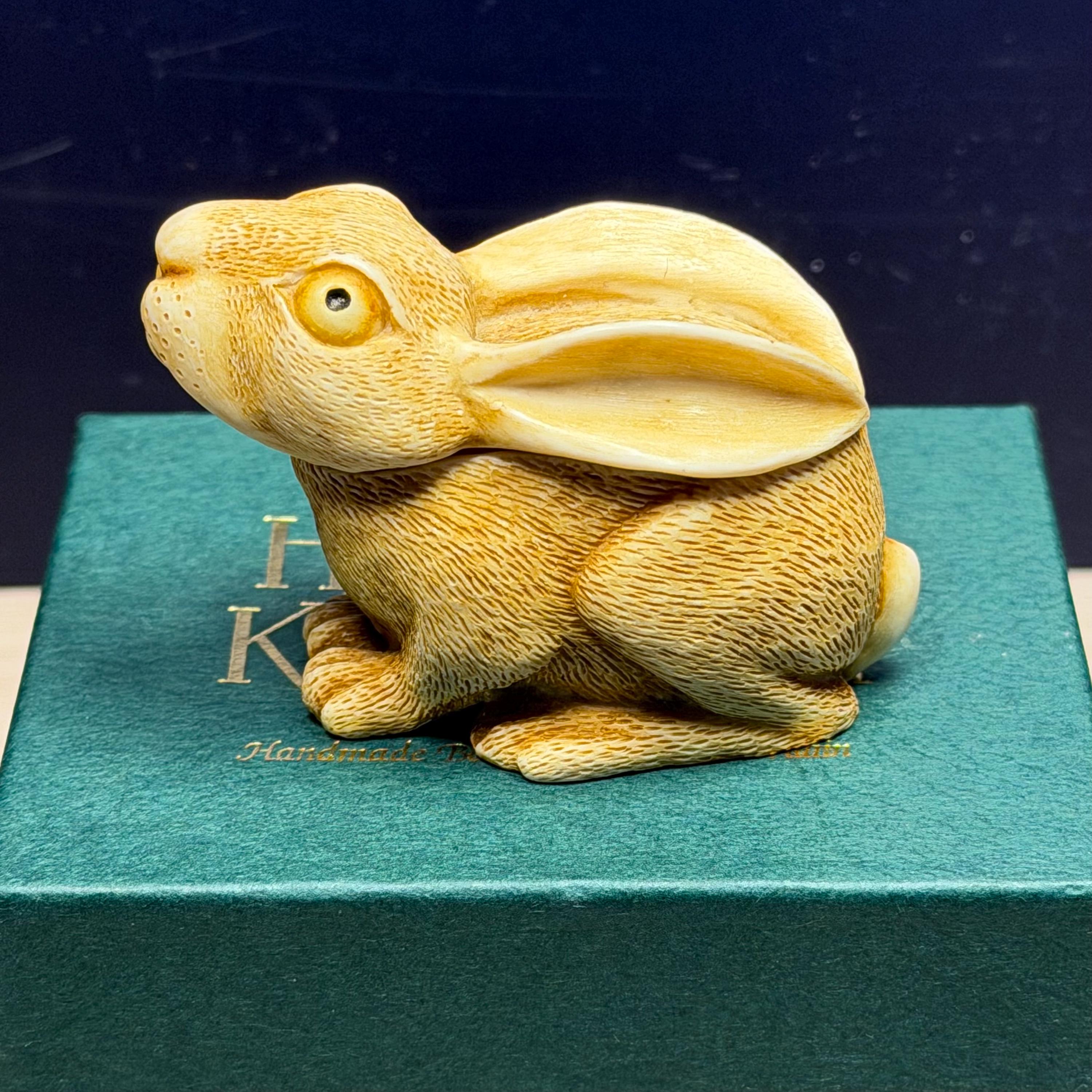 美女と野獣　HARMONY KINGDOM Harmony Kingdom Rabbit - Etsy