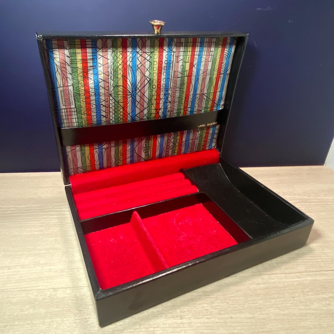 【廃盤】ロベルト・シュトルツ Robert Stolz 12枚組 ボックス Vintage Lord Buxton Leather Jewelry Box: Red Velvet Interior - Etsy