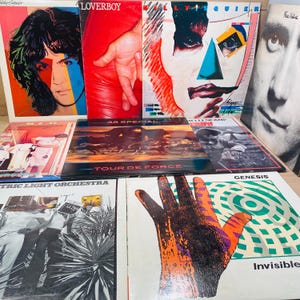 70s 80s Records Classic Rock Vinyl Records Vintage Music Gift for Classic Rock Enthusiasts Music Blast from the Past!