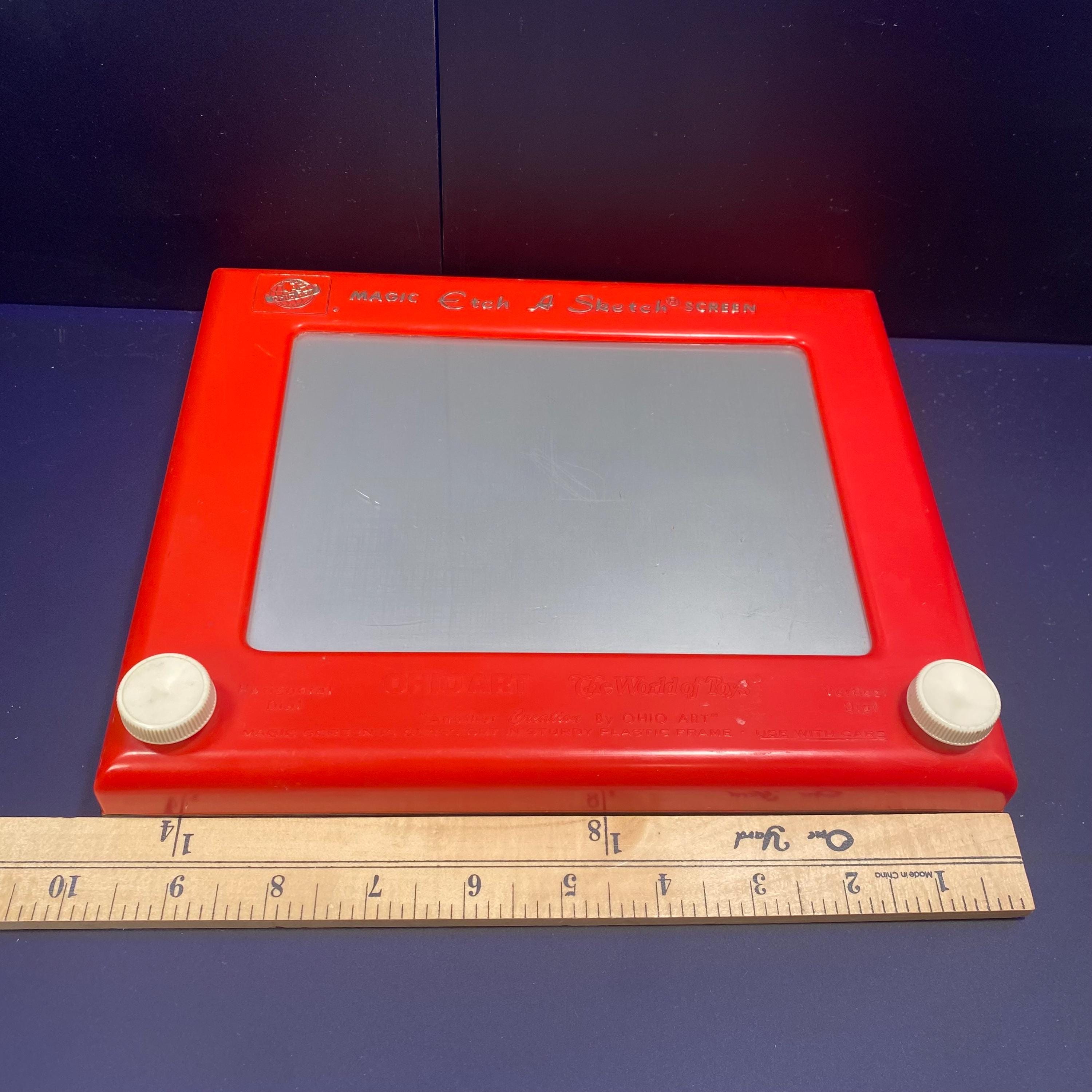 Vintage 1973 Etch A Sketch: Original Ohio Art Magic Screen Toy - Etsy
