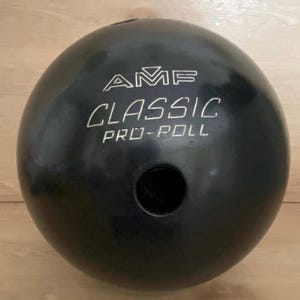 Vintage AMF Classic Pro-Roll Bowling Ball, 15lb 8oz, 3-Dot Guide Made in USA!
