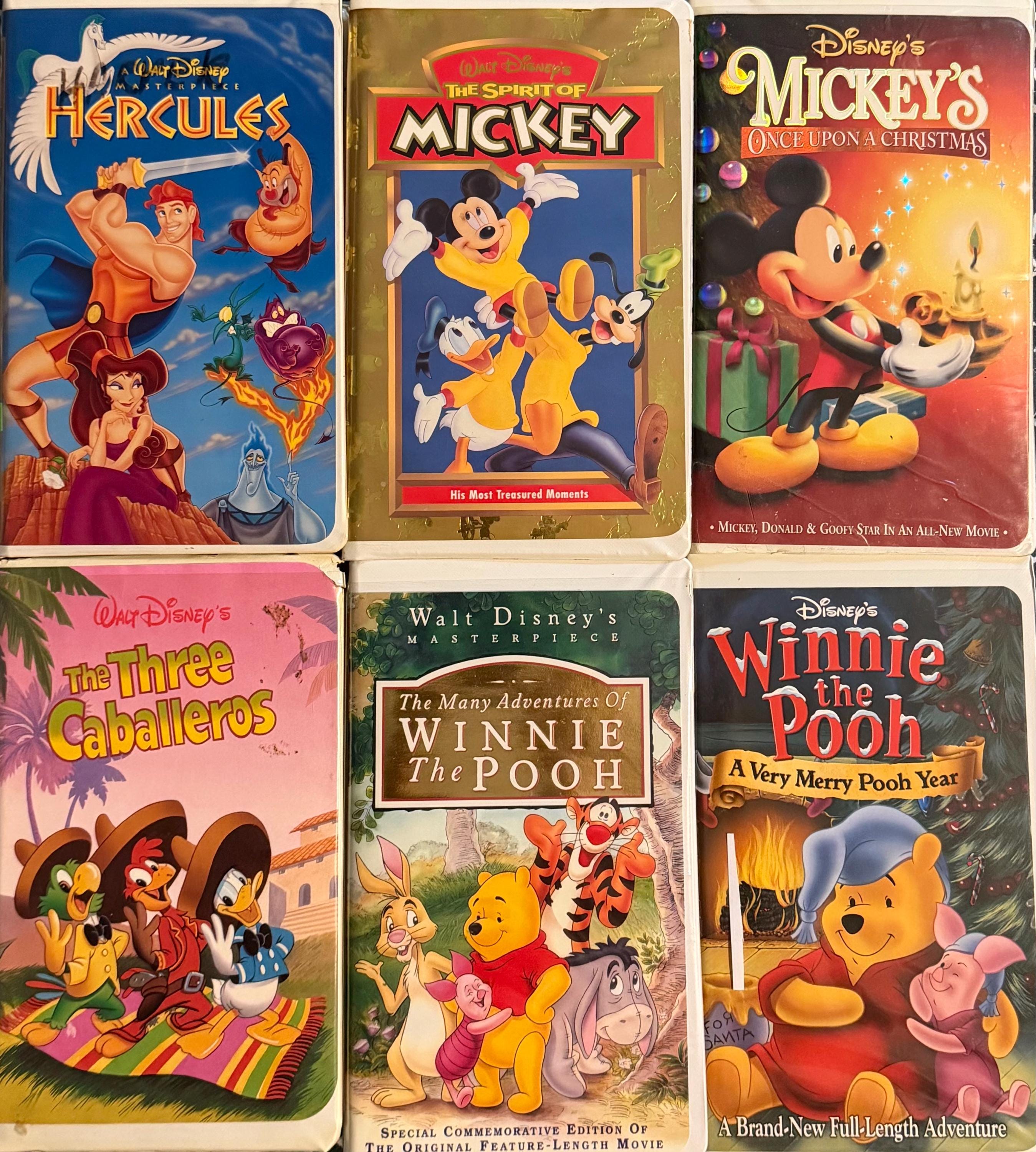 【1970年代】激レア 海外ディズニー ヴィンテージ紙もの　11点セット ヴィンテージディズニーVHSアニメテープ、クラシックな80年代90年代の