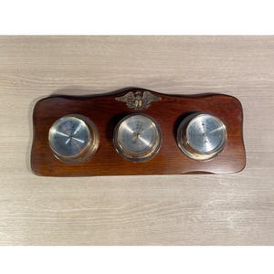 Vintage Springfield Weather Station: Thermo-Barometer-Humidity - USA Made