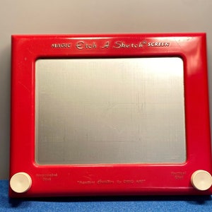 YOU Are Soooo Fun REAL Working Mini Etch A Sketch Necklace 