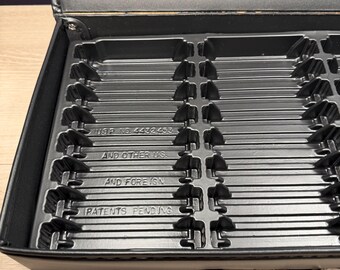 ♪昔のカルテ箱 Vintage Cassette Tape Case Retro 80s Storage, Holds Over 20