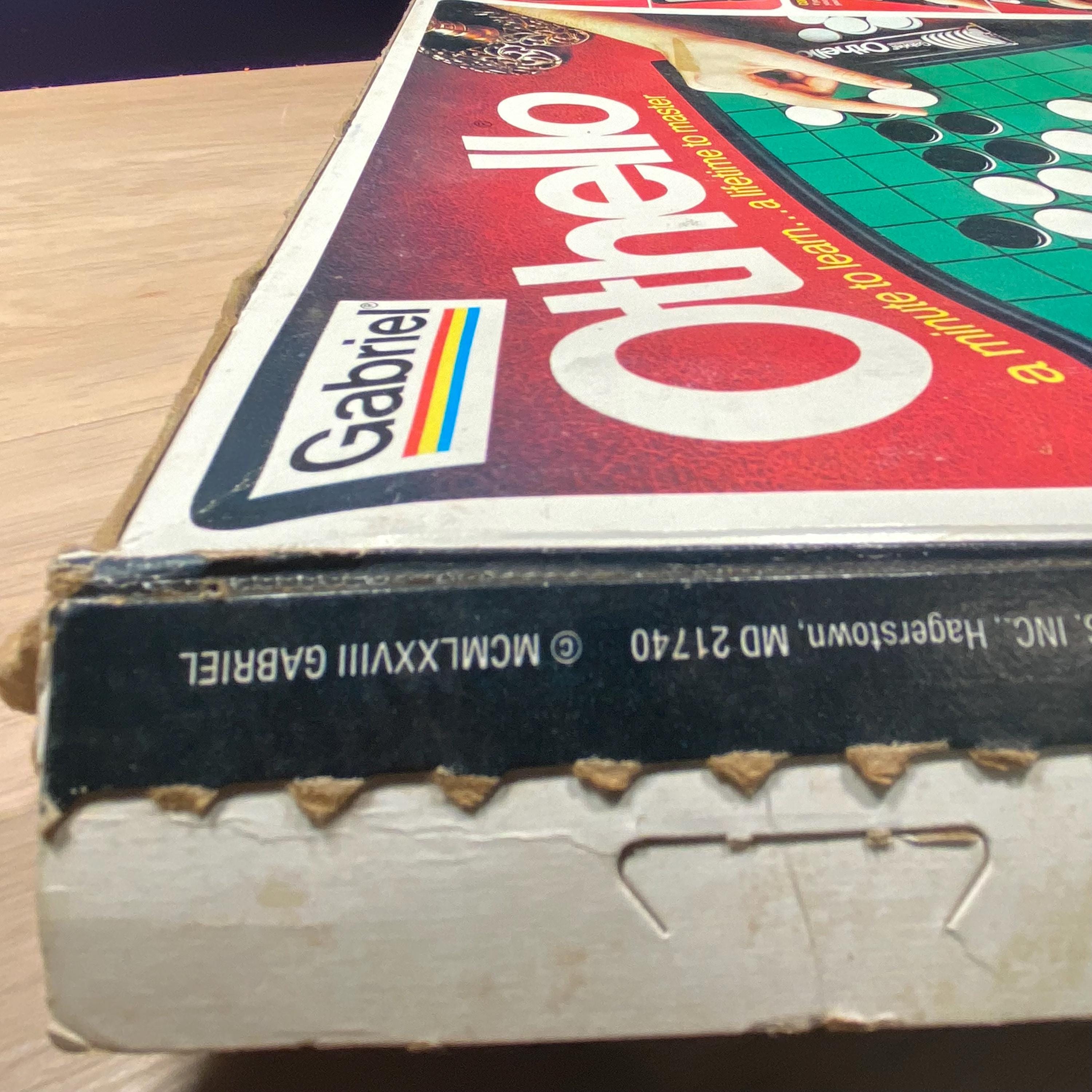 Gioco Da Tavolo Othello Vintage Anni '80, NOS (New Old Stock) Raro, Scatola Originale, Prodotto In Danimarca.