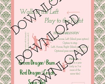 Mahjong Rules Card