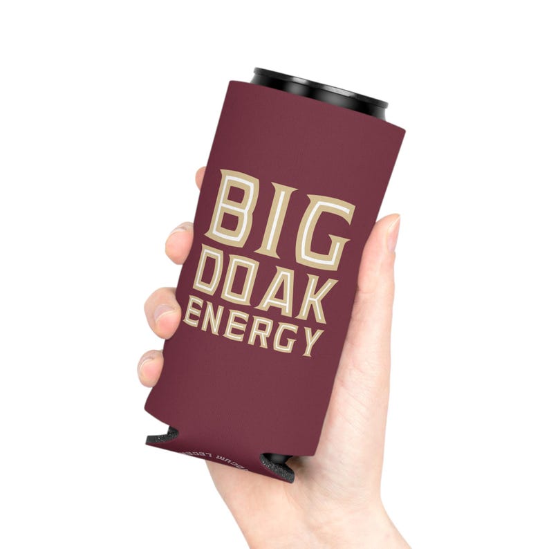 FSU Seminoles Big Doak Energy Can Cooler – Florida State Fan Gear image 6