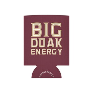 FSU Seminoles Big Doak Energy Can Cooler – Florida State Fan Gear image 7