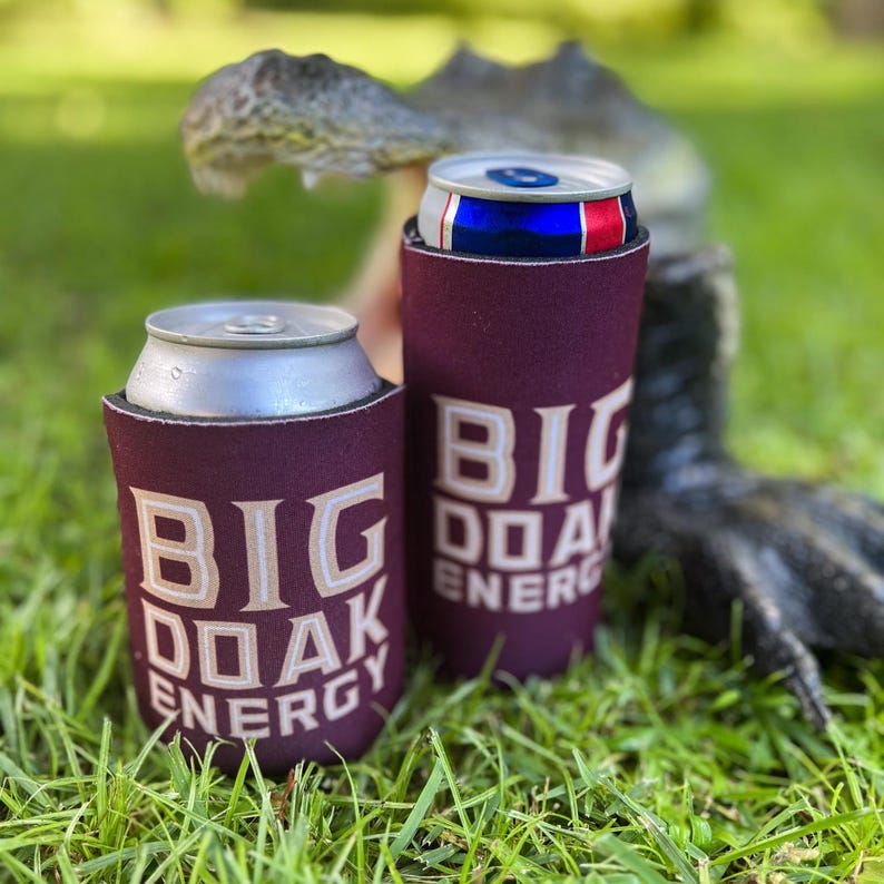 FSU Seminoles Big Doak Energy Can Cooler – Florida State Fan Gear image 2