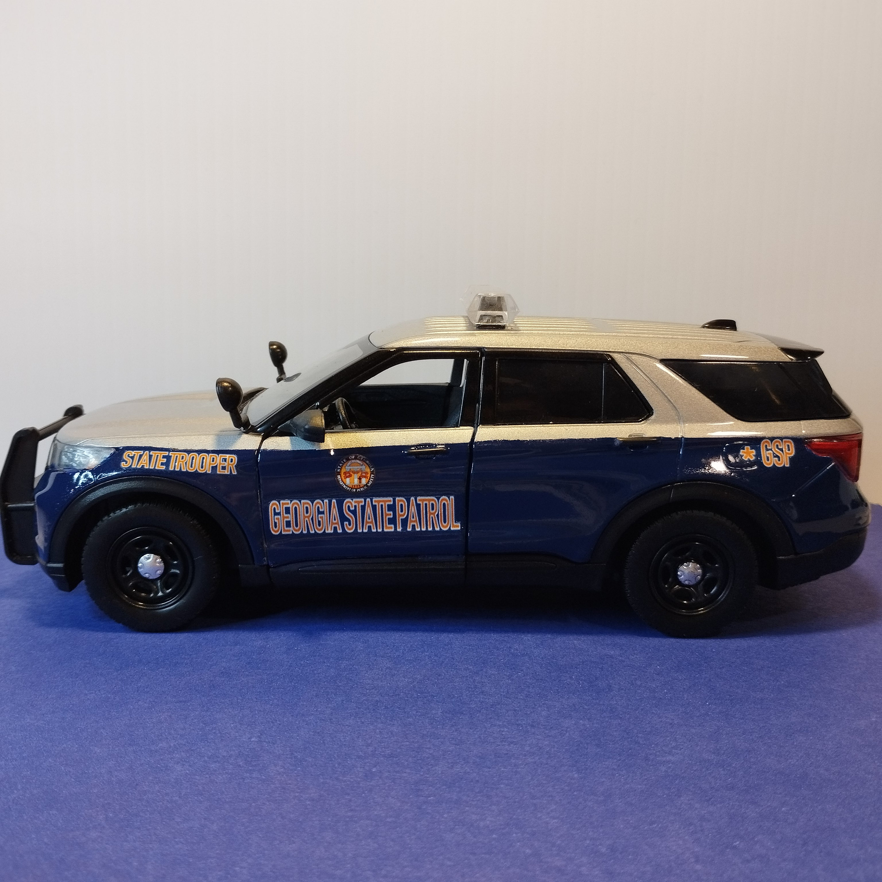 State trooper cheap toy car