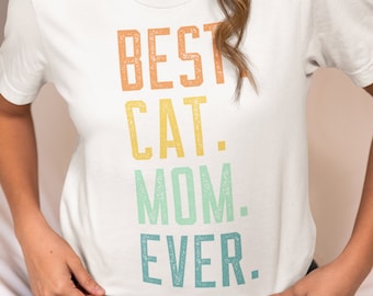 Custom Cat Shirt, Comfort Colors Shirt, Personalized Cat Shirt, Cat Lovers Shirt, Gift for Mom, Gift for Dad, Mothers Day Gift, Fathers Day