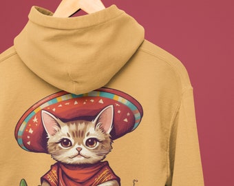 Pisi Amigo Taco Chef Hoodie, Personalized Hoodie, Womens Oversized Sweatshirt, Premium Pullover Hoodie, Unisex Custom Hoodie, Gifts for Him