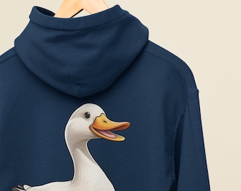 Custom Silly Goose Hoodie | Aesthetic Pullover Hoodie | Silly Goose Sweatshirt Gift for Goose Lover | Trendy Sweatshirt | Unisex Outfits