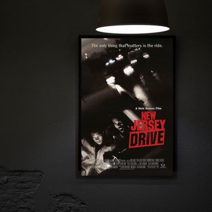 New Jersey Drive (1995) Movie Poster Movie Print, Hip Hop Movie Posters, Wall Art, Room Decor, Home Decor, Art Poster For Gift, Office Decor