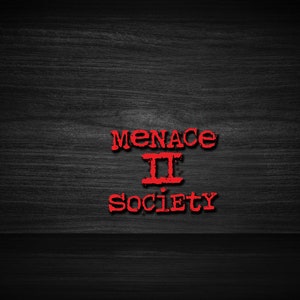 Menace II Society (1993) 3x3&quot; Movie Sticker, Movie Print, Hip Hop Movie Stickers, Sticker Art, Room Decor, Home Decor, Stickers For Gift