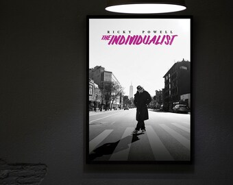 リッキー・パウエル: インディビジュアリスト (2017) 映画ポスター 映画プリント、ヒップホップ映画ポスター、ウォールアート、部屋の装飾、ホームデコレーション、オフィスデコレーション、ギフト