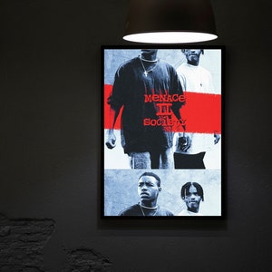 MENACE II SOCIETY ポスター Amazon.com: Menace II Society 11 x 17 Movie Poster - Style A