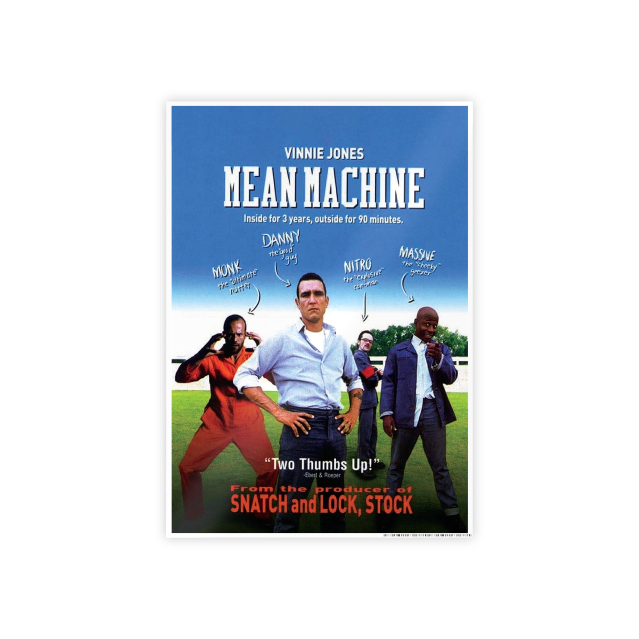 SONY - 非売品 MEANMACHINE ミーンマシーン デビュー告知ポスター ミーン・マシーン (2001) 映画ポスター 映画プリント、ヒップホップ