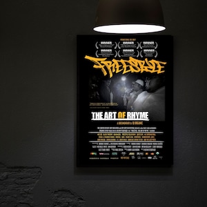 Freestyle: The Art Of Rhyme (2000) Movie Poster Movie Print, Hip Hop Movie Posters, Wall Art, Room Decor, Home Decor, Art Poster, Decor
