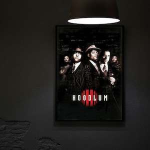 Hoodlum (1997) Movie Poster Movie Print, Hip Hop Movie Posters, Wall Art, Room Decor, Home Decor, Office Decor, Gifts