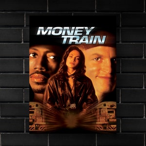 Money Train (1995) Movie Poster Movie Print, Hip Hop Movie Posters, Wall Art, Room Decor, Home Decor, Art Poster For Gift, Office Decor