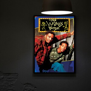 The Wayan&#39;s Bros. (1995) Movie Poster Movie Print, Hip Hop Movie Posters, Wall Art, Room Decor, Home Decor, Office Decor, Gifts