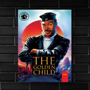 The Golden Child (1986) Movie Poster Movie Print, Hip Hop Movie Posters, Wall Art, Room Decor, Home Decor, Office Decor, Gifts