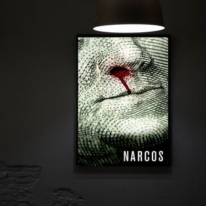 Narcos (2015) Movie Poster Movie Print, Hip Hop Movie Posters, Wall Art, Room Decor, Home Decor, Office Decor, Gifts
