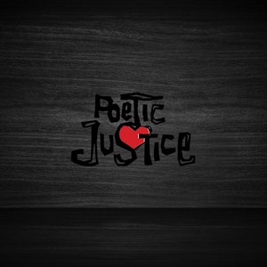 Poetic Justice (1993) 3x3&quot; Movie Sticker, Movie Print, Hip Hop Movie Stickers, Sticker Art, Room Decor, Home Decor, Stickers For Gift