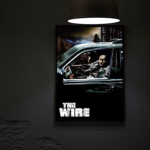 The Wire (2002) Movie Poster Movie Print, Hip Hop Movie Posters, Wall Art, Room Decor, Home Decor, Office Decor, Gifts