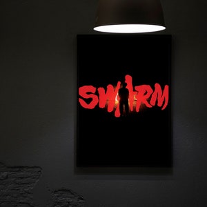 Swarm (2023) Movie Poster Movie Print, Hip Hop Movie Posters, Wall Art, Room Decor, Home Decor, Office Decor, Gifts