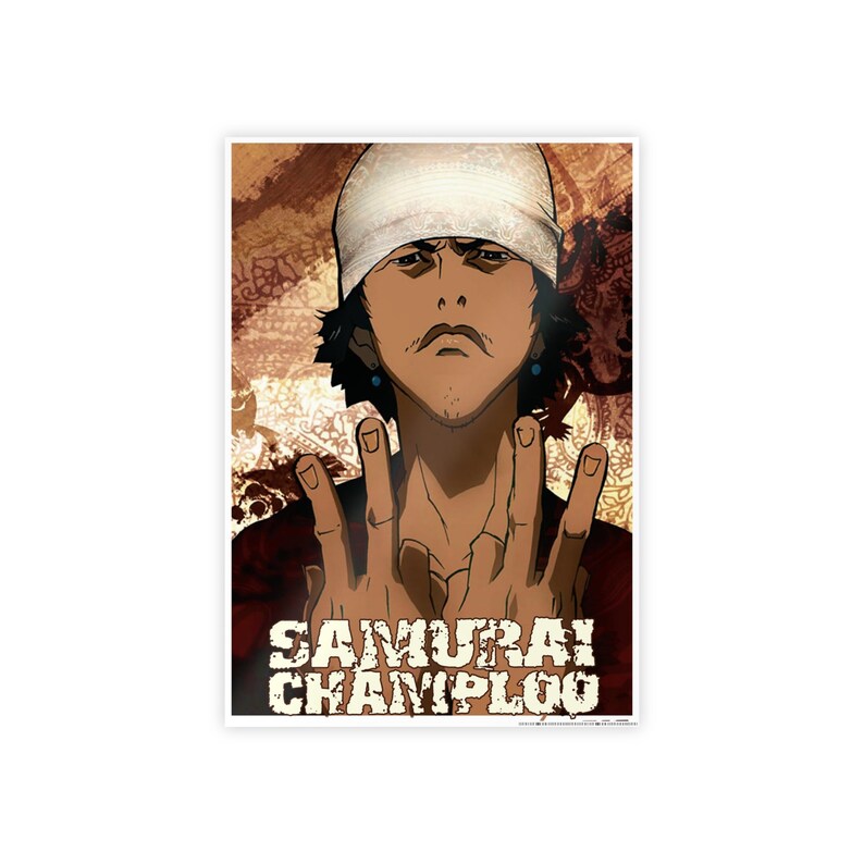 Samurai Champloo (2004) Movie Poster Movie Print, Hip Hop Movie Posters ...