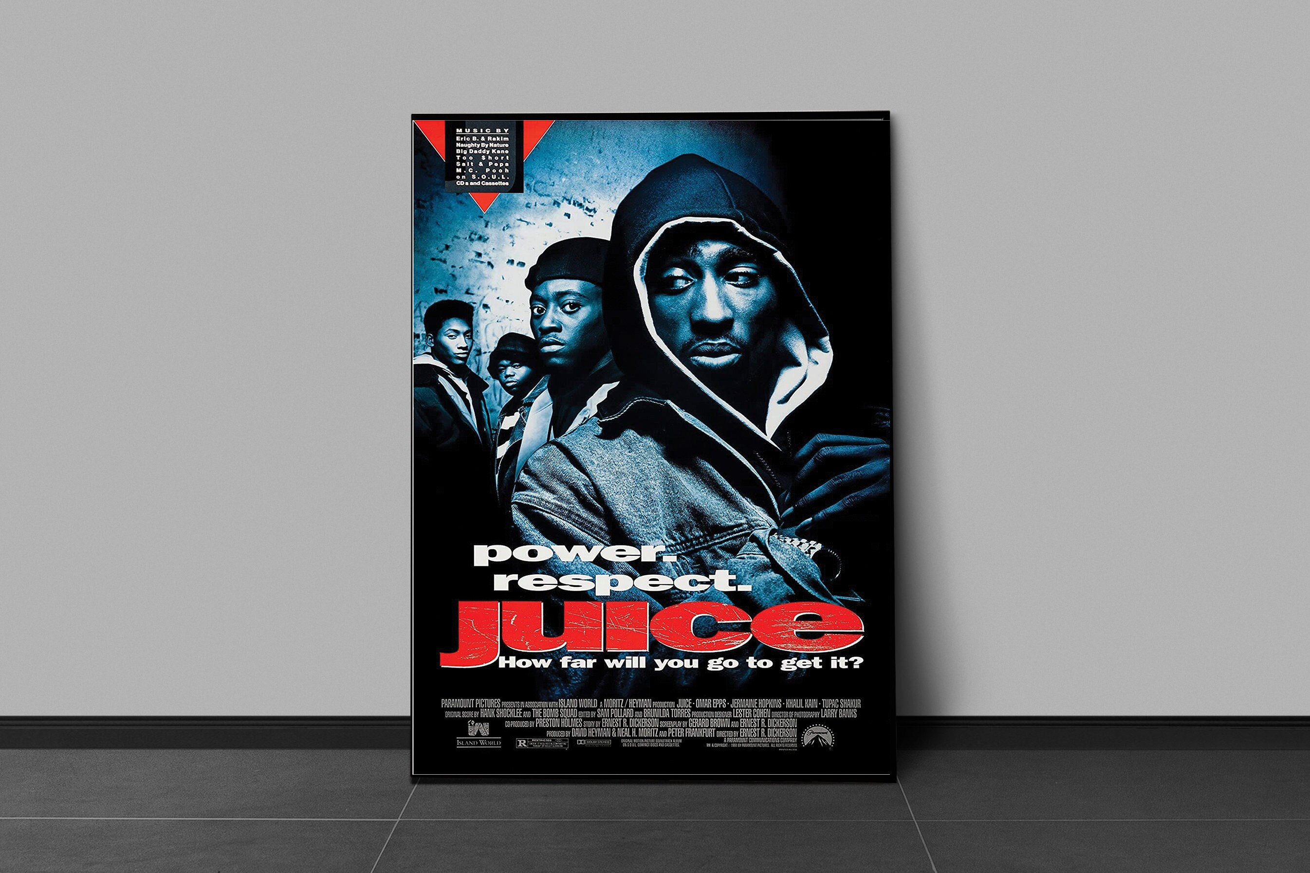 Juice 1992 Movie Poster Movie Print Hip Hop Movie Posters Wall Art 