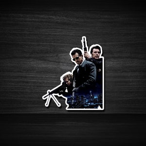 Heat (1995) 3x3&quot; Movie Sticker, Movie Print, Hip Hop Movie Stickers, Sticker Art, Room Decor, Home Decor, Stickers For Gift