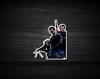Heat (1995) 3x3" Movie Sticker, Movie Print, Hip Hop Movie Stickers, Sticker Art, Room Decor, Home Decor, Stickers For Gift