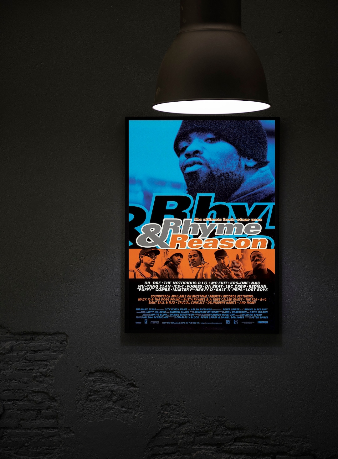 Rhyme & Reason (1997) Movie Poster Movie Print, Hip Hop