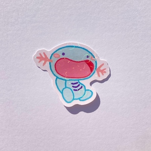 Naklejka holograficzna Wooper Pocket Monsters 4 cm wodoodporna