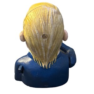 Donald Trump Vintage Mechanical Cast Iron Money Box image 4